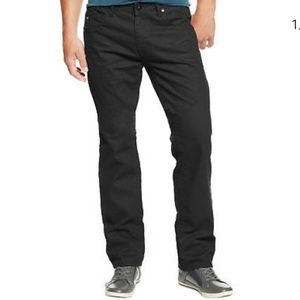 I.N.C Berlin slim straight black jeans